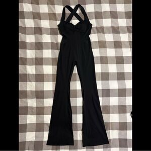 437 THE SCULPT ONESIE / BLACK Medium